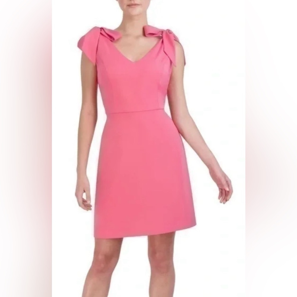 BCBGeneration pink dress with adjustable shoulder ties